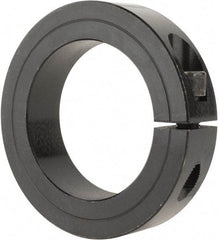 Climax Metal Products - 2-1/2" Bore, Steel, One Piece Clamp Collar - 3-3/4" Outside Diam, 7/8" Wide - USA Tool & Supply