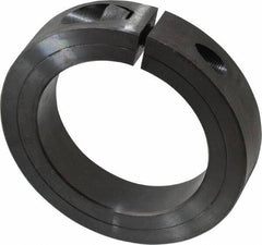 Climax Metal Products - 2-15/16" Bore, Steel, One Piece Clamp Collar - 4-1/4" Outside Diam, 7/8" Wide - USA Tool & Supply