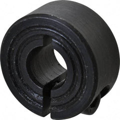 Climax Metal Products - 7mm Bore, Steel, One Piece Clamp Collar - 3/4" Outside Diam - USA Tool & Supply