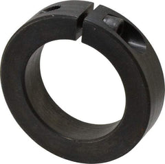 Climax Metal Products - 40mm Bore, Steel, One Piece Clamp Collar - 2-3/8" Outside Diam - USA Tool & Supply