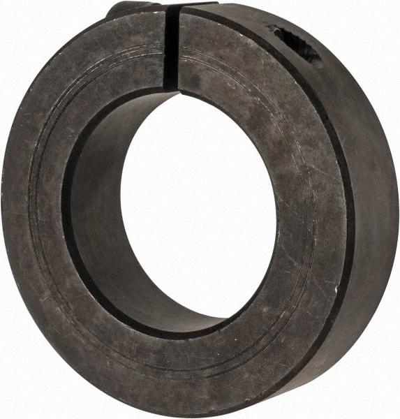 Climax Metal Products - 42mm Bore, Steel, One Piece Clamp Collar - 2-7/8" Outside Diam - USA Tool & Supply