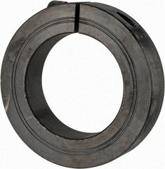 Climax Metal Products - 50mm Bore, Steel, One Piece Clamp Collar - 3-1/8" Outside Diam - USA Tool & Supply