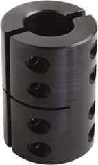 Climax Metal Products - 3/4" Inside x 1-3/4" Outside Diam, Two Piece Rigid Coupling without Keyway - 2-5/8" Long - USA Tool & Supply