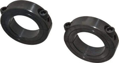 Climax Metal Products - 1-5/8" Bore, Steel, Two Piece Shaft Collar - 2-5/8" Outside Diam, 11/16" Wide - USA Tool & Supply