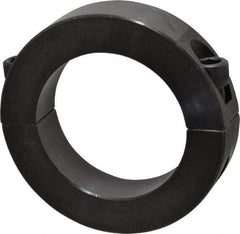 Climax Metal Products - 2-1/2" Bore, Steel, Two Piece Shaft Collar - 3-3/4" Outside Diam, 7/8" Wide - USA Tool & Supply