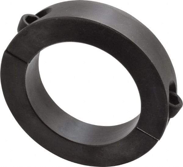 Climax Metal Products - 2-3/4" Bore, Steel, Two Piece Shaft Collar - 4" Outside Diam, 7/8" Wide - USA Tool & Supply