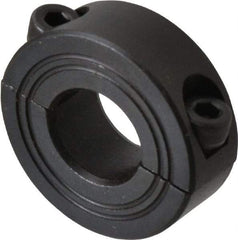 Climax Metal Products - 14mm Bore, Steel, Two Piece Shaft Collar - 1-1/4" Outside Diam - USA Tool & Supply