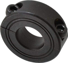 Climax Metal Products - 17mm Bore, Steel, Two Piece Shaft Collar - 1-1/2" Outside Diam - USA Tool & Supply