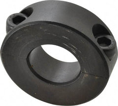 Climax Metal Products - 21mm Bore, Steel, Two Piece Shaft Collar - 1-3/4" Outside Diam - USA Tool & Supply