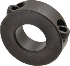 Climax Metal Products - 22mm Bore, Steel, Two Piece Shaft Collar - 1-3/4" Outside Diam - USA Tool & Supply