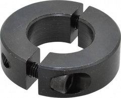 Climax Metal Products - 25mm Bore, Steel, Two Piece Shaft Collar - 1-7/8" Outside Diam - USA Tool & Supply
