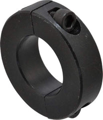 Climax Metal Products - 30mm Bore, Steel, Two Piece Shaft Collar - 2-1/8" Outside Diam - USA Tool & Supply