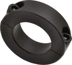 Climax Metal Products - 32mm Bore, Steel, Two Piece Shaft Collar - 2-1/8" Outside Diam - USA Tool & Supply