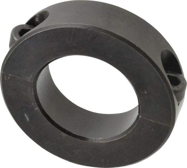 Climax Metal Products - 42mm Bore, Steel, Two Piece Shaft Collar - 2-7/8" Outside Diam - USA Tool & Supply