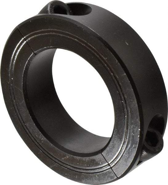 Climax Metal Products - 45mm Bore, Steel, Two Piece Shaft Collar - 2-7/8" Outside Diam - USA Tool & Supply