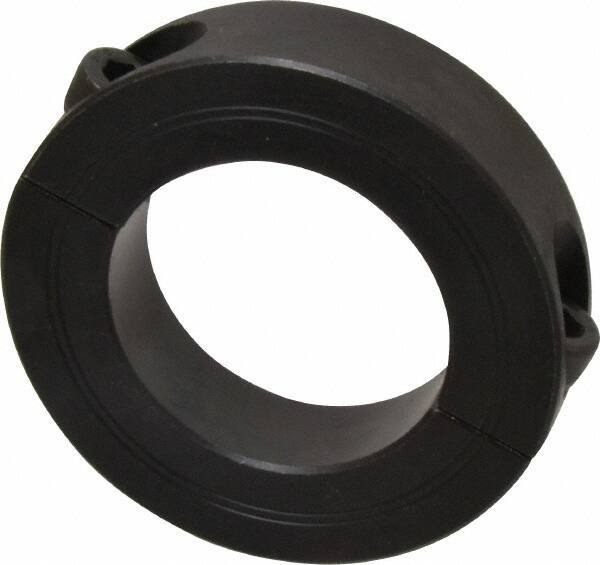 Climax Metal Products - 48mm Bore, Steel, Two Piece Shaft Collar - 3-1/8" Outside Diam - USA Tool & Supply