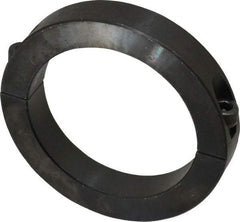 Climax Metal Products - 80mm Bore, Steel, Two Piece Shaft Collar - 4-1/4" Outside Diam - USA Tool & Supply