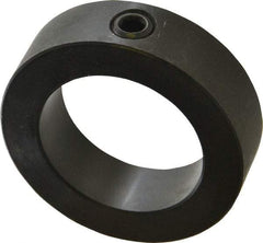 Climax Metal Products - 2" Bore, Steel, Set Screw Shaft Collar - 3" Outside Diam, 7/8" Wide - USA Tool & Supply