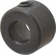 Climax Metal Products - 6mm Bore, Steel, Set Screw Shaft Collar - 1/2" Outside Diam - USA Tool & Supply