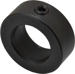 Climax Metal Products - 25mm Bore, Steel, Set Screw Shaft Collar - 1-5/8" Outside Diam - USA Tool & Supply