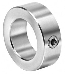 Climax Metal Products - 4-7/16" Bore, Steel, Set Screw Shaft Collar - 5-1/2" Outside Diam, 1-1/8" Wide - USA Tool & Supply