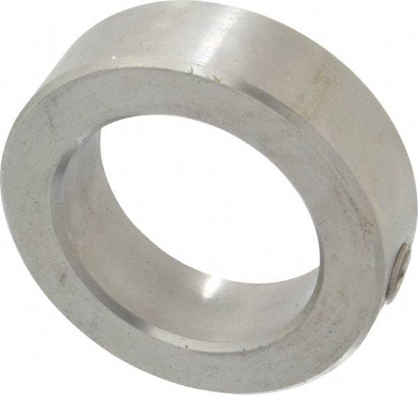 Climax Metal Products - 2" Bore, Stainless Steel, Set Screw Shaft Collar - 3" Outside Diam, 7/8" Wide - USA Tool & Supply