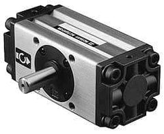 SMC PNEUMATICS - 80mm Bore, 180° Rotation, Rack & Pinion Air Actuator - 150 Max psi - USA Tool & Supply