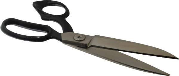 Wiss - 5" LOC, 10-3/8" OAL Bent Upholstery, Carpet, Drapery & Fabric Shears - Offset Handle, For Carpet, Drapery, Upholstery - USA Tool & Supply