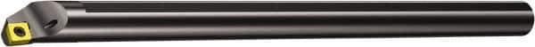 Sandvik Coromant - 23.6mm Min Bore Diam, 10" OAL, 3/4" Shank Diam, E-SCLC Indexable Boring Bar - CCMT 32.52 Insert, Screw Clamping Holding Method - USA Tool & Supply