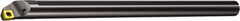 Sandvik Coromant - 15.2mm Min Bore Diam, 8" OAL, 1/2" Shank Diam, E-SCLC Indexable Boring Bar - CCMT 21.51 Insert, Screw Clamping Holding Method - USA Tool & Supply