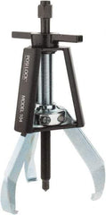 Posi Lock Puller - 5" Spread, 5 Ton Capacity, Puller - 4" Reach, 10" Long, For Bearings, Gears & Pulleys - USA Tool & Supply