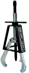 Posi Lock Puller - 18" Spread, 30 Ton Capacity, Puller - 12" Reach, 27" Long, For Bearings, Gears & Pulleys - USA Tool & Supply