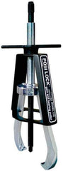 Posi Lock Puller - 25" Spread, 35 Ton Capacity, Puller - 14" Reach, 32" Long, For Bearings, Gears & Pulleys - USA Tool & Supply