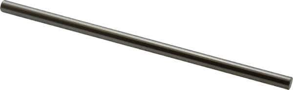 Thomson Industries - 1/4" Diam, 6" Long, Steel Standard Round Linear Shafting - 60-65C Hardness, .2495/.2490 Tolerance - USA Tool & Supply