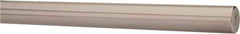 Thomson Industries - 1/2" Diam, 30" Long, Steel Standard Round Linear Shafting - 60-65C Hardness, .4995/.4990 Tolerance - USA Tool & Supply