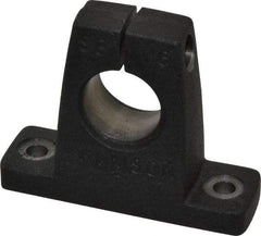 Thomson Industries - 1" Diam, Malleable Iron Alloy Shaft Support - Plain Shafting - USA Tool & Supply