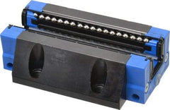 Thomson Industries - 103.5mm L x 70mm W x 30.5mm H, 45mm Transverse Hole Spcg, 57mm Lateral Hole Spcg, Standard Long Ball Carriage - 23.5mm Overhang, M8 Hole, 36" High Assembly - USA Tool & Supply