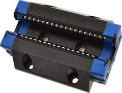 Thomson Industries - 137.1mm L x 100mm W x 41mm H, 62mm Transverse Hole Spcg, 82mm Lateral Hole Spcg, Standard Long Ball Carriage - 33mm Overhang, M10 Hole, 48" High Assembly - USA Tool & Supply