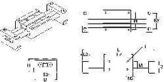 Thomson Industries - Manually Driven Linear Motion System - 12" Long x 2.62" Wide - USA Tool & Supply