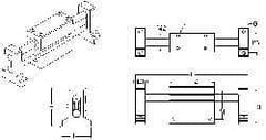 Thomson Industries - Manually Driven Linear Motion System - 36" Long x 4" Wide - USA Tool & Supply