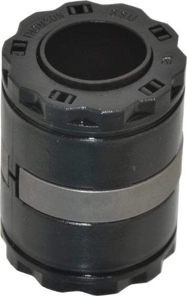 Thomson Industries - 3/4" ID, 1,130 Lb Dynamic Load Capacity, Closed Linear Bearing - 1-1/4" OD - USA Tool & Supply