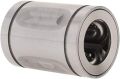 Thomson Industries - 1/2" ID, 85 Lb Dynamic Load Capacity, Closed Linear Bearing - 7/8" OD - USA Tool & Supply