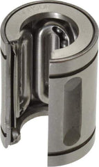 Thomson Industries - 1/2" Inside Diam, 85 Lbs. Dynamic Capacity, Open Linear Bearing - USA Tool & Supply