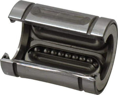 Thomson Industries - 3/4" Inside Diam, 200 Lbs. Dynamic Capacity, Open Linear Bearing - USA Tool & Supply