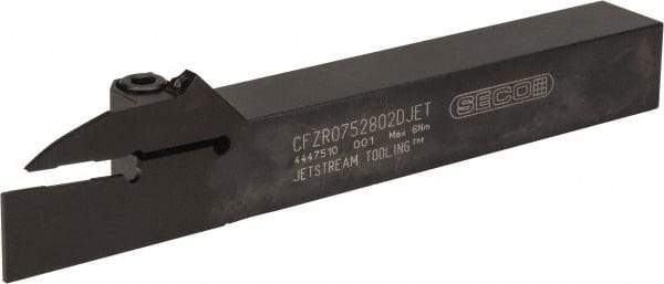 Seco - CFZR, Right Hand Cut, 3/4" Shank Height x 3/4" Shank Width, Indexable Turning Toolholder - 6" OAL, LC.. 2802.. Insert Compatibility, Series Multi-Directional Turning (MDT) - USA Tool & Supply