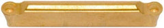 Seco - LCMF, 0.079" Cutting Width, MP, CP500 Grade, Multi-Directional Turning Insert - TiAlN, TiN Coated - USA Tool & Supply