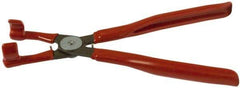 Mag-Mate - 9-1/2" OAL, Spark Plug Boot Pliers - Straight Jaw, 90 Durometer Plastic Handles - USA Tool & Supply