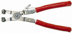 Mag-Mate - 9" OAL, Hose Clamp Pliers - Straight Jaw, Vinyl Coated Handles - USA Tool & Supply