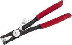 Mag-Mate - 9" OAL, Hose Clamp Pliers - Straight Jaw, Vinyl Coated Handles - USA Tool & Supply