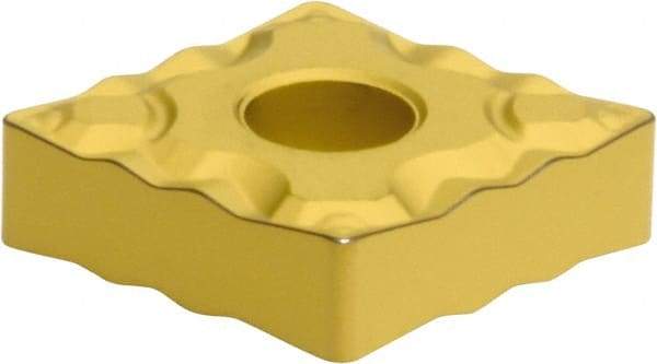Sumitomo - CNMG322 ELU Grade AC810P Carbide Turning Insert - Al2O3 Finish, 80° Diamond, 3/8" Inscr Circle, 1/8" Thick, 1/32" Corner Radius - USA Tool & Supply